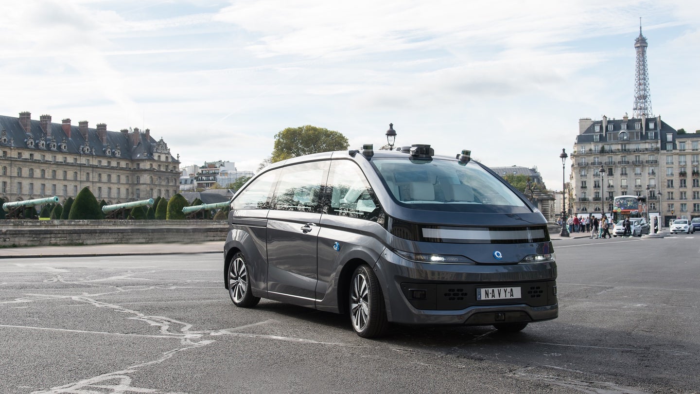Is Navya&#8217;s Autonom Cab the Electric, Autonomous Taxi of the Future?