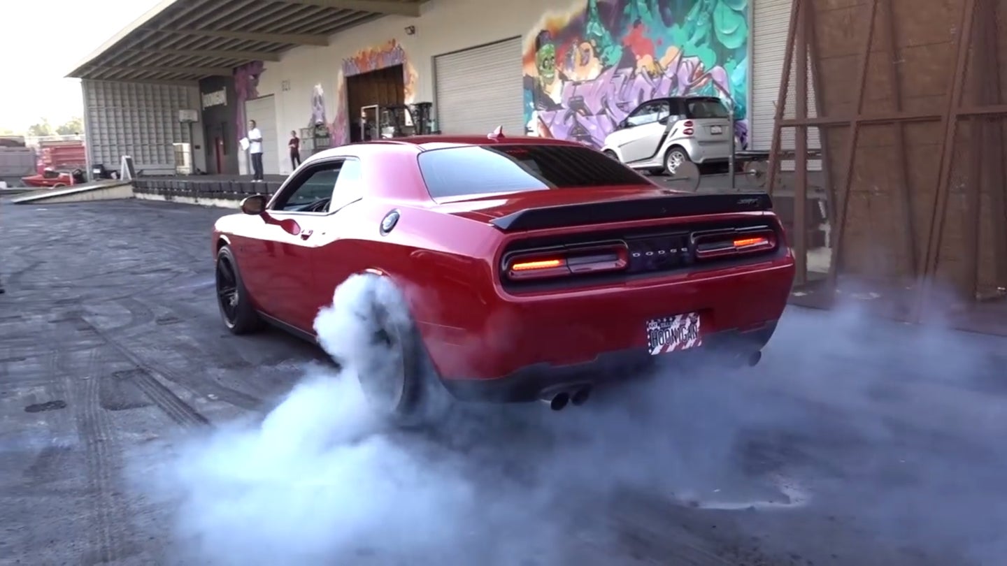 Leah Pritchett Brings a 707 Horsepower Hellcat to Hoonigan to Play With