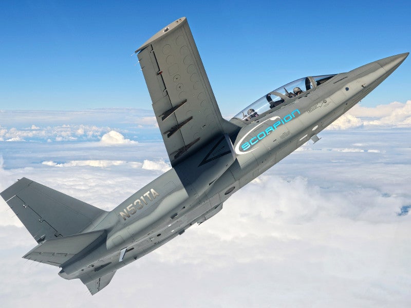 Saudi Arabia Puts Textron’s Scorpion Light Attack Jet Through Its Paces