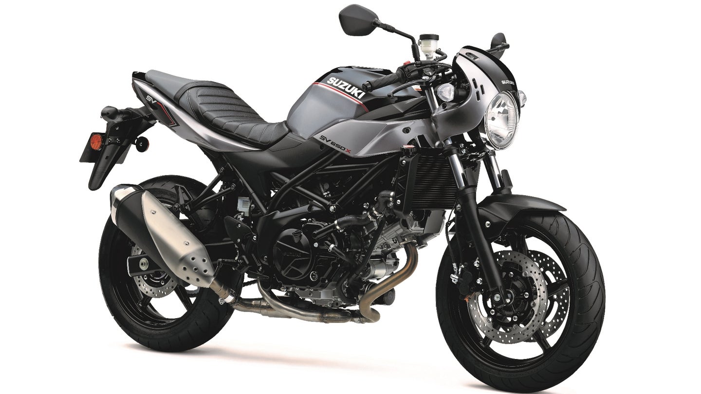There’s Now a Café Variant of the Suzuki SV650 Because Why Not?