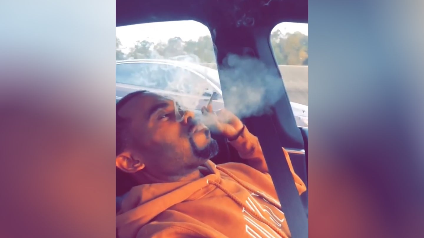 You Really Shouldn’t Smoke Weed While Using Your Tesla’s Autopilot on the Highway