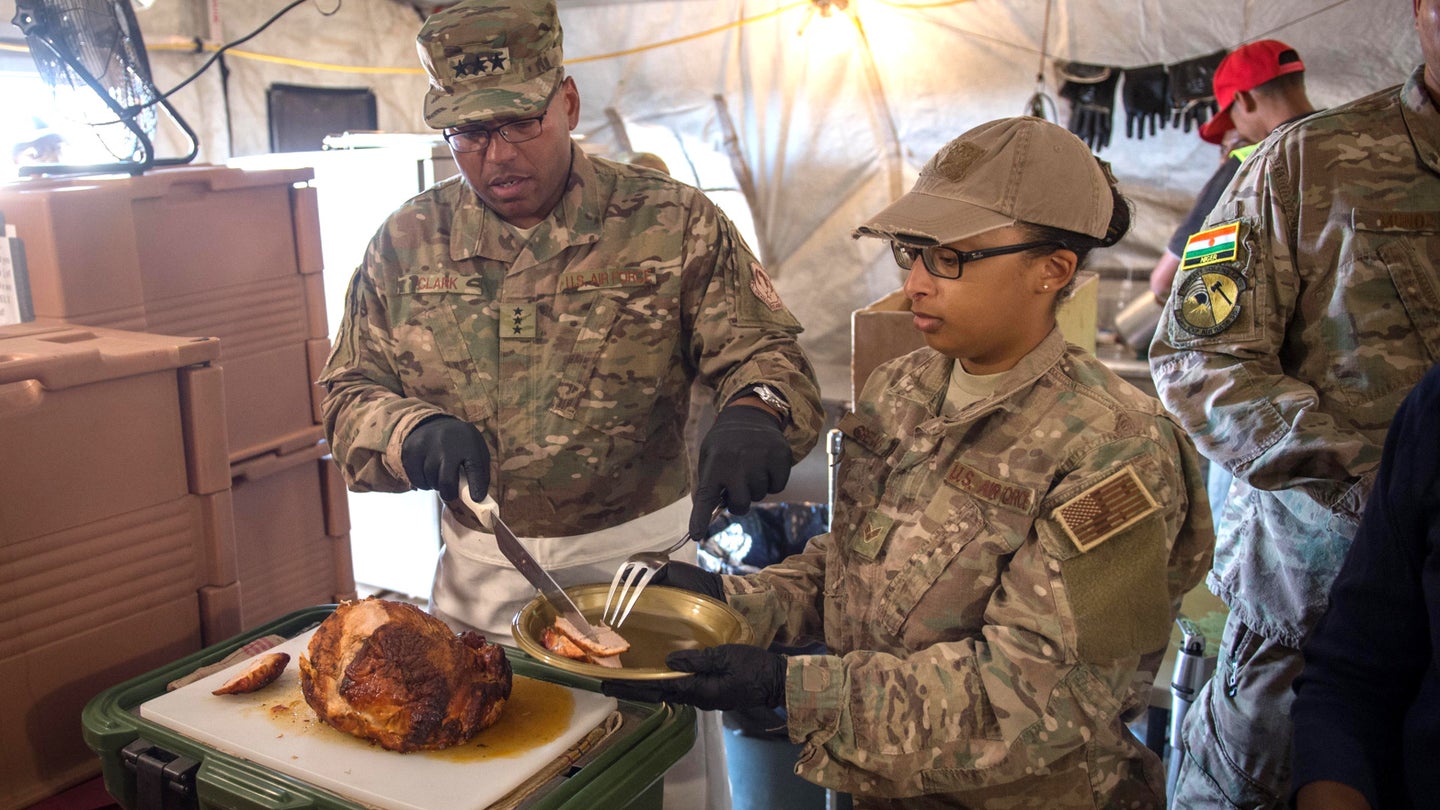 Now in the Public Eye, American Troops in Niger Celebrate Thanksgiving