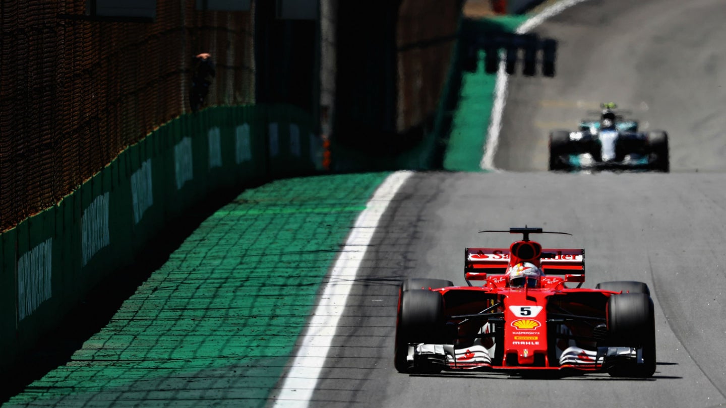 Sebastian Vettel Triumphs Over Bottas, Raikkonen at Brazilian Grand Prix