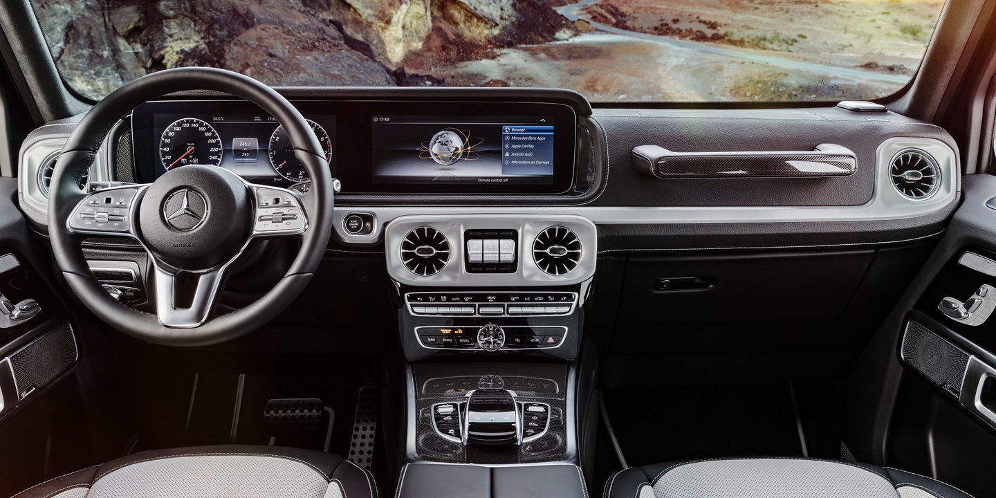 New G-Class Gets the S-Class Interior Treatment Too