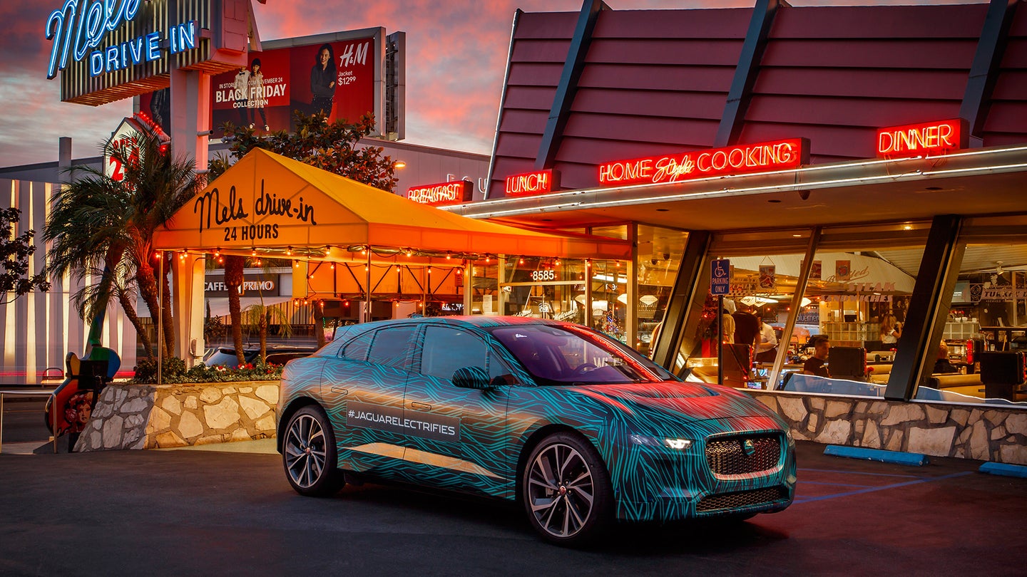 Stylishly-Camouflaged Jaguar I-Pace Completes Late-Stage Testing in Los Angeles