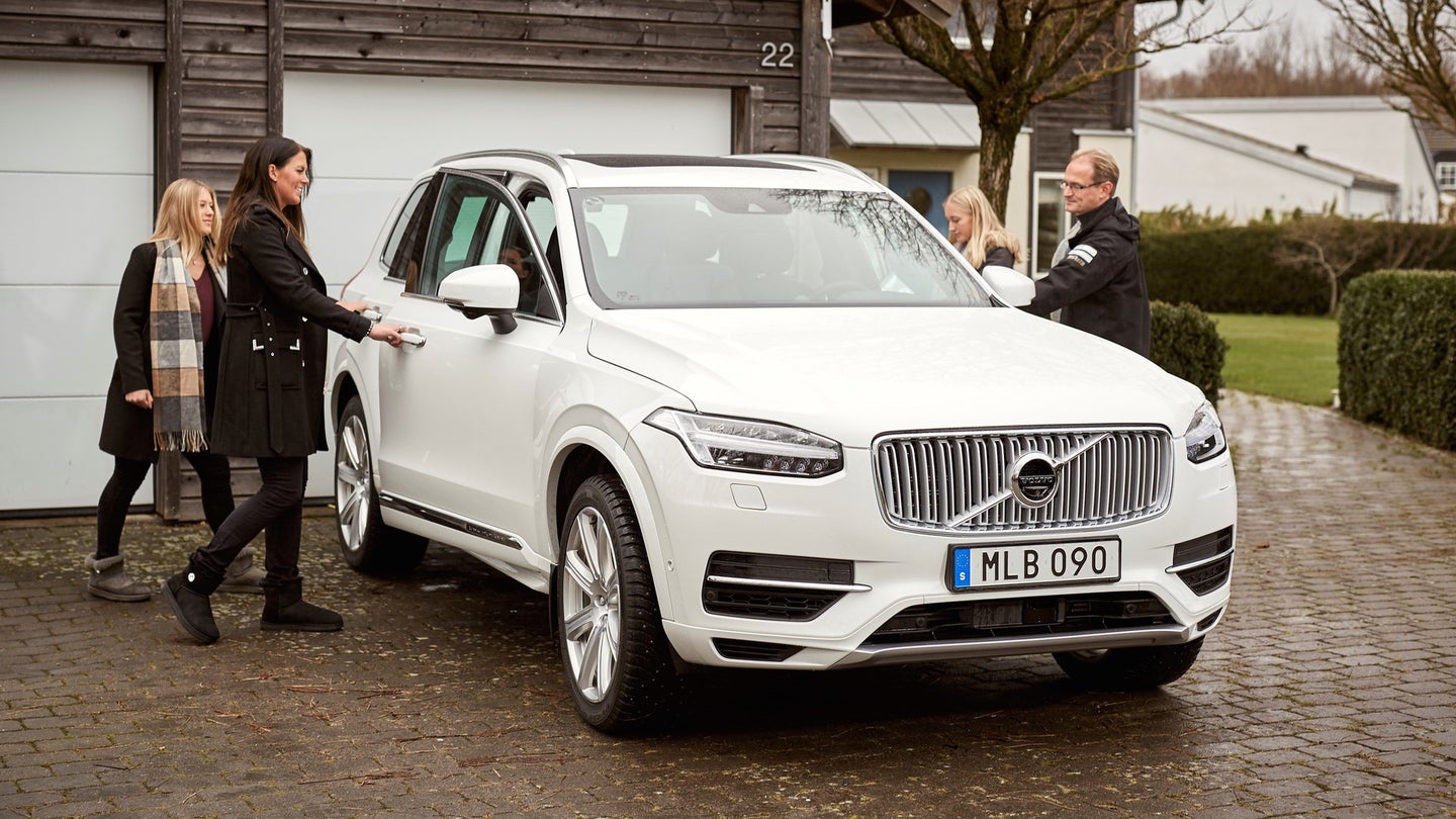 Swedish Families Help With Volvo Self-Driving Car Development
