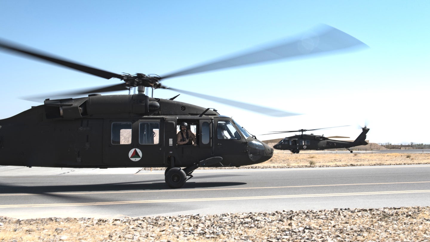Afghanistan&#8217;s Rebuilt UH-60s Could Actually Hurt Its Warfighting Ability in the Near Term