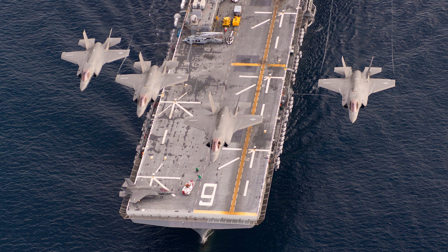 Japan And South Korea Eye F-35B For Their Helicopter Carriers