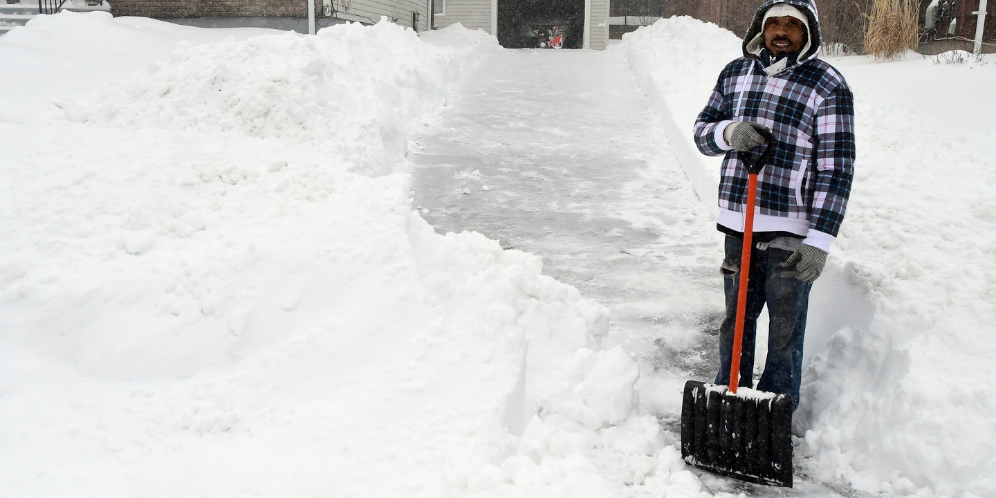 How Not to Die Shoveling out Your Driveway
