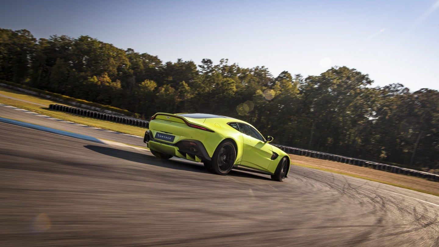 Aston Martin May Put a V12 in the New Vantage