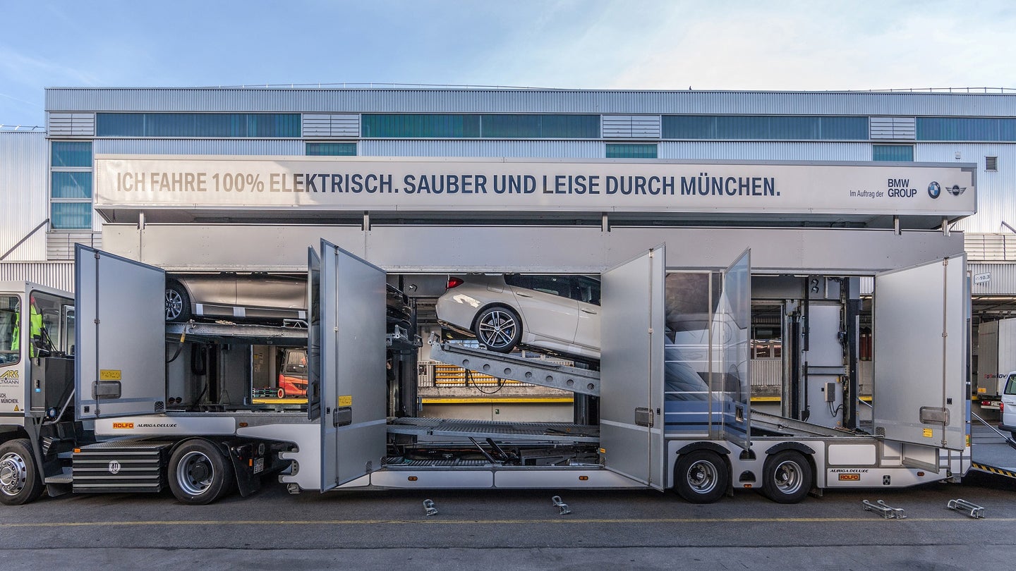 Electric Trucks Help BMW Plant Reduce Emissions