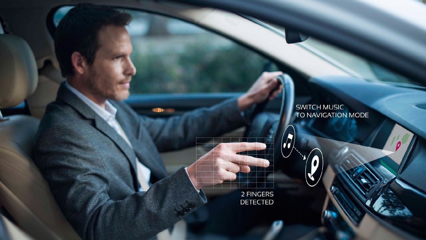 LG Partnering With EyeSight Technologies on In-Car Gesture Control