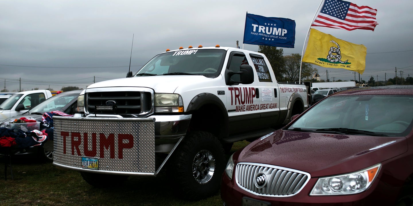 Trump-Supporting Towns More Likely To Be Filled With Pickup Trucks, Study Claims