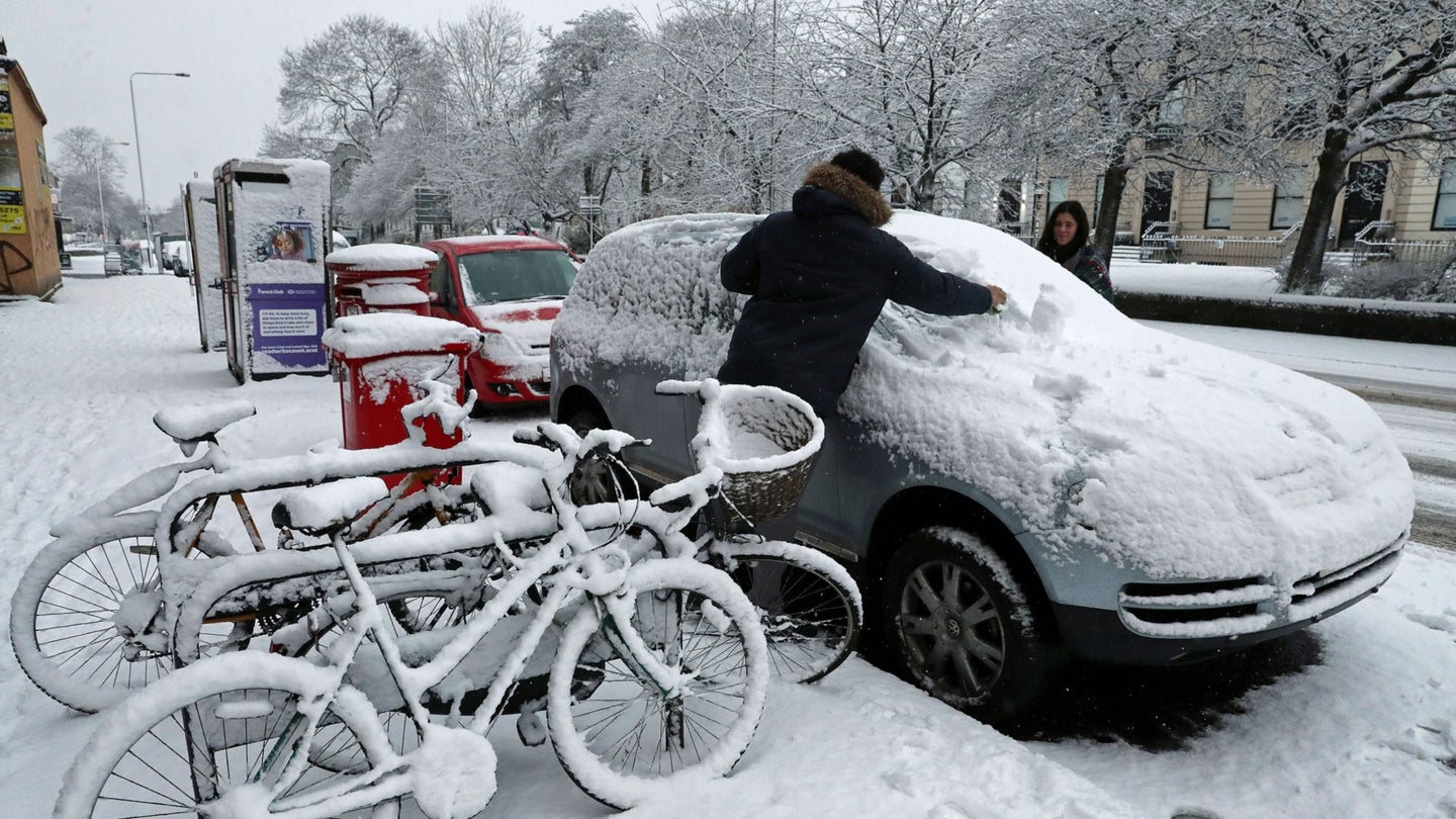 Report: Letting Your Car Warm Up in the Cold Could Be Illegal in Your State