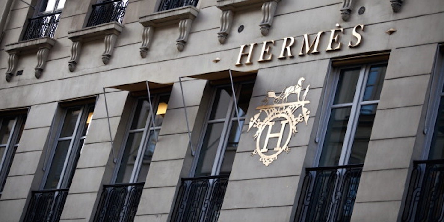 Hermès Makes Luxury Leather Car Interiors