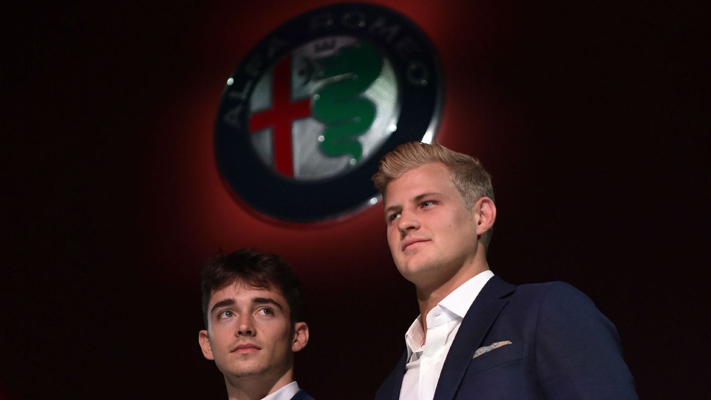 LeClerc Joins Alfa Romeo Sauber F1 in 2018, All-New Team Concept Livery Revealed