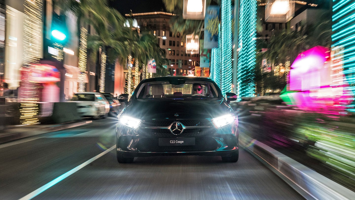 Photo Gallery: The 2019 Mercedes-Benz CLS-Class Takes Beverly Hills by Storm
