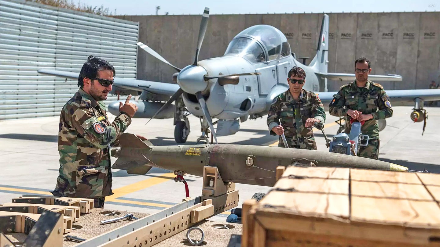 Afghan A-29s Aren&#8217;t Dropping Laser-Guided Bombs or Engaging Targets at Night