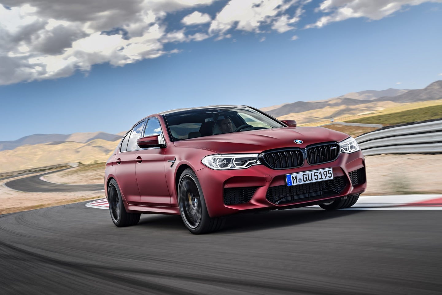 The New 2018 BMW F90 M5 Joins Its Predecessors on the Track