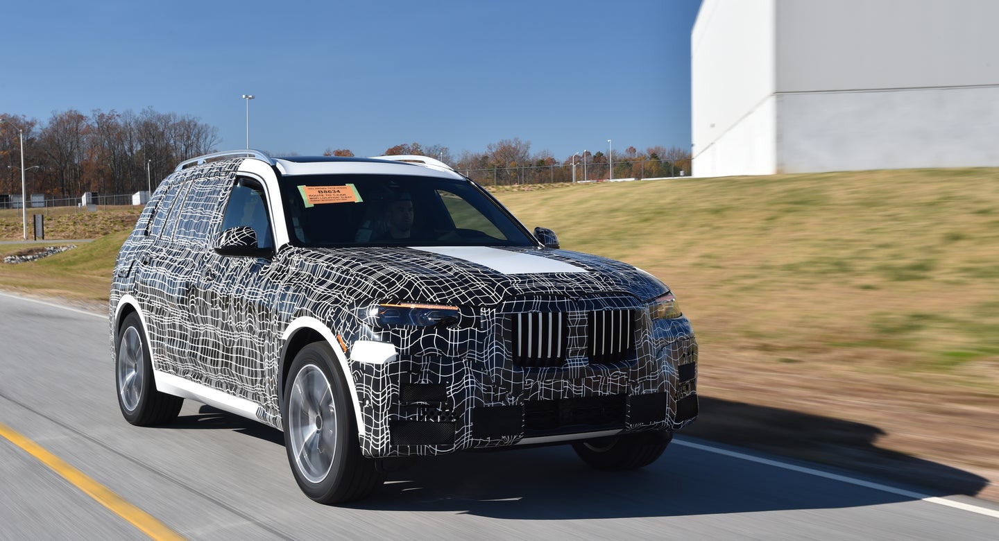 BMW Kicks Off Pre-Production of the X7