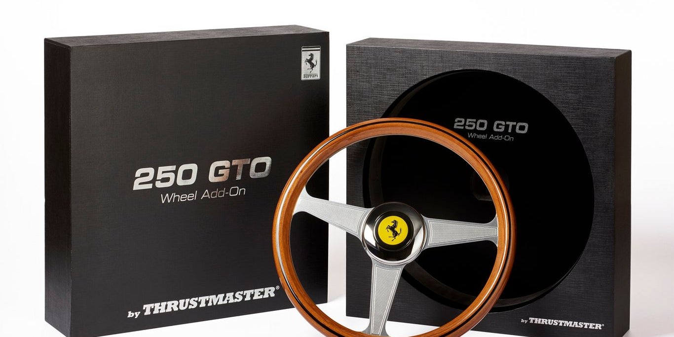 Thrustmaster Releases Replica Ferrari 250 GTO Steering Wheel