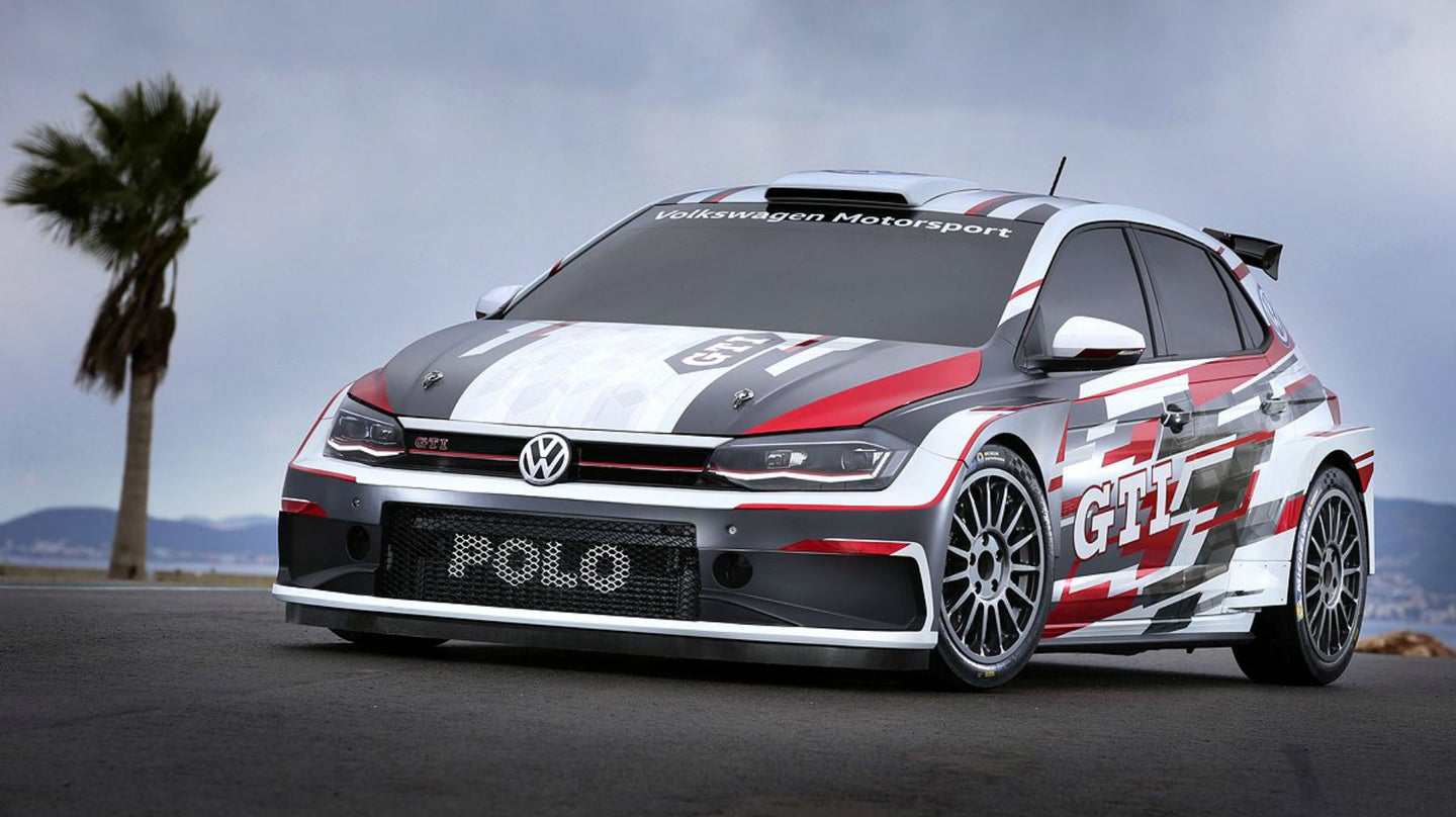 Remember the Good Times With the Volkswagen’s All-New Polo R5 GTI Rally Car