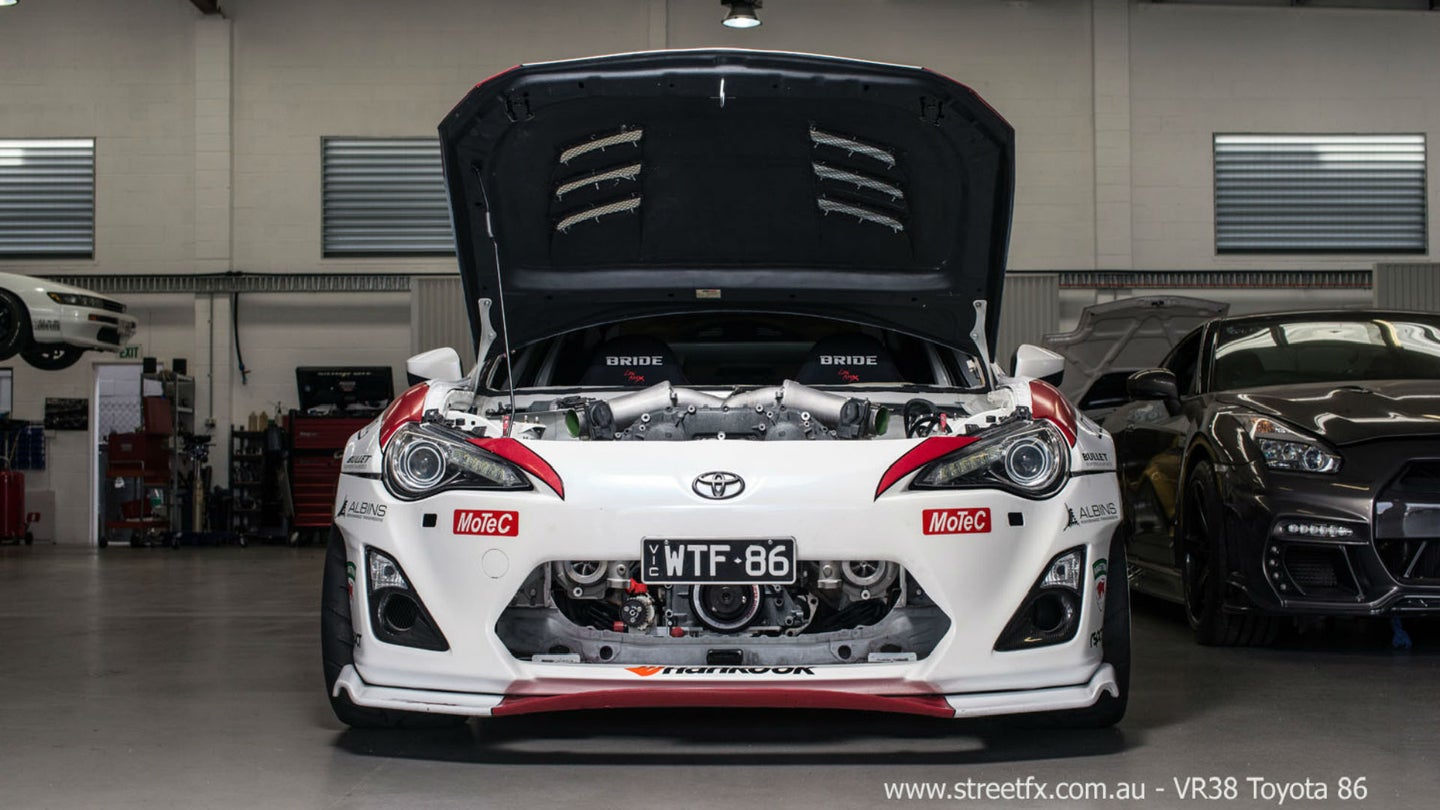 This R35 GTR-Powered Toyota 86 is the Right Kind of Wrong