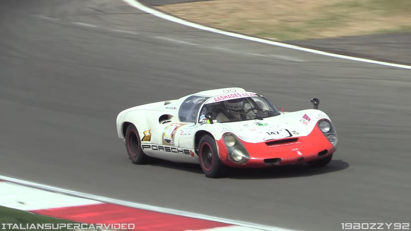 Listen to this 1967 Porsche 910 Clear its Throat on an Italian Track