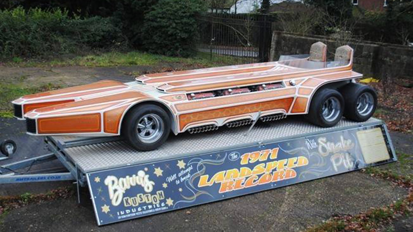 The $750,000, Six-Engined George Barris SnakePit Is a Land Speed Record Car on Acid