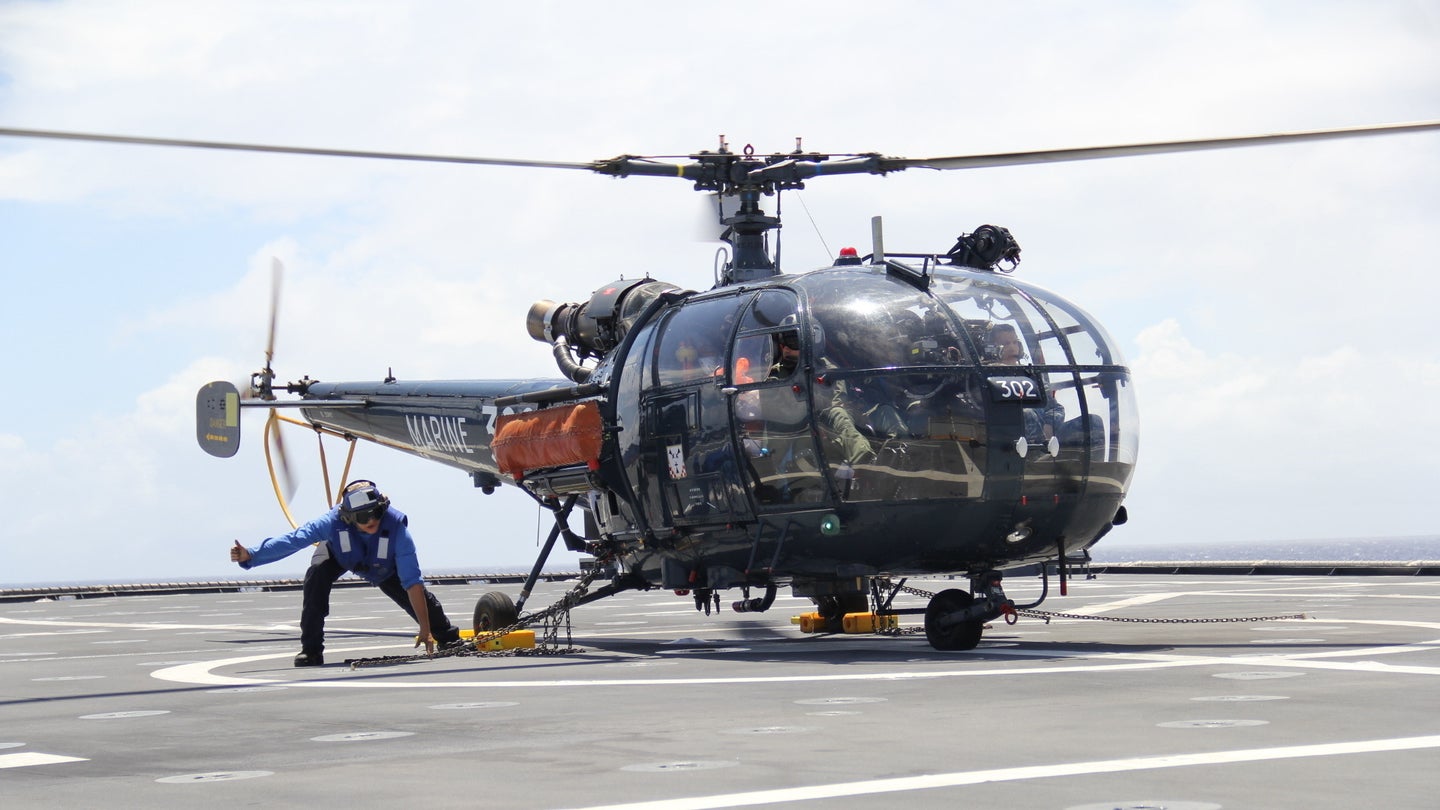 The French Navy Is Finally Retiring These Antique Helicopters After 55 Years of Service