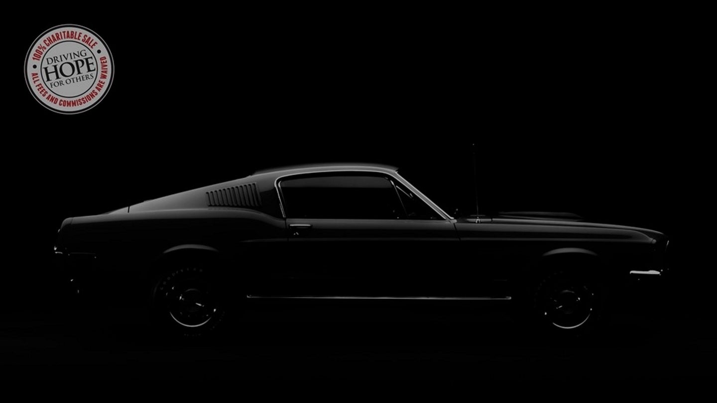 Ford is Auctioning What Might Be the First New Bullitt Mustang Next Week