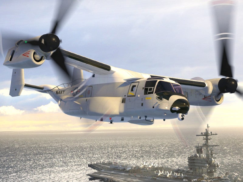US Navy Expects Its Carrier Onboard Delivery Ospreys to be Fully Operational By 2024