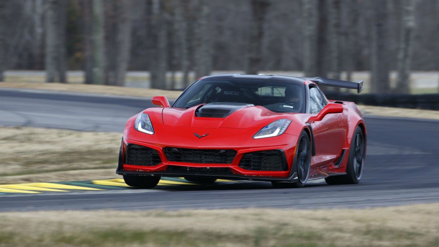 The 2019 Chevrolet Corvette ZR1 Already Beat the Ford GT’s Lap Record at VIR