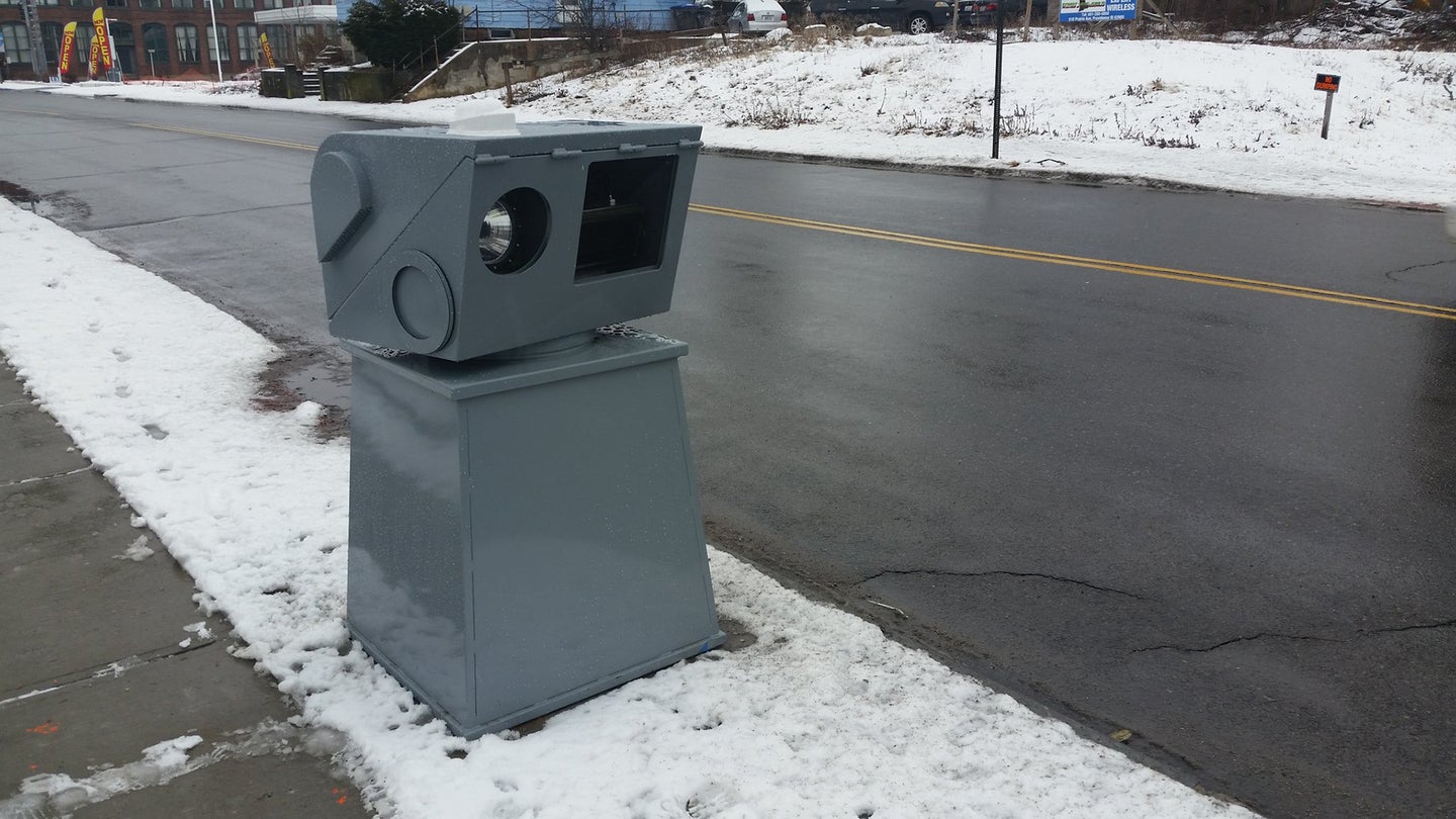 Thieves Steal $80,000 Speed Camera System in Broad Daylight