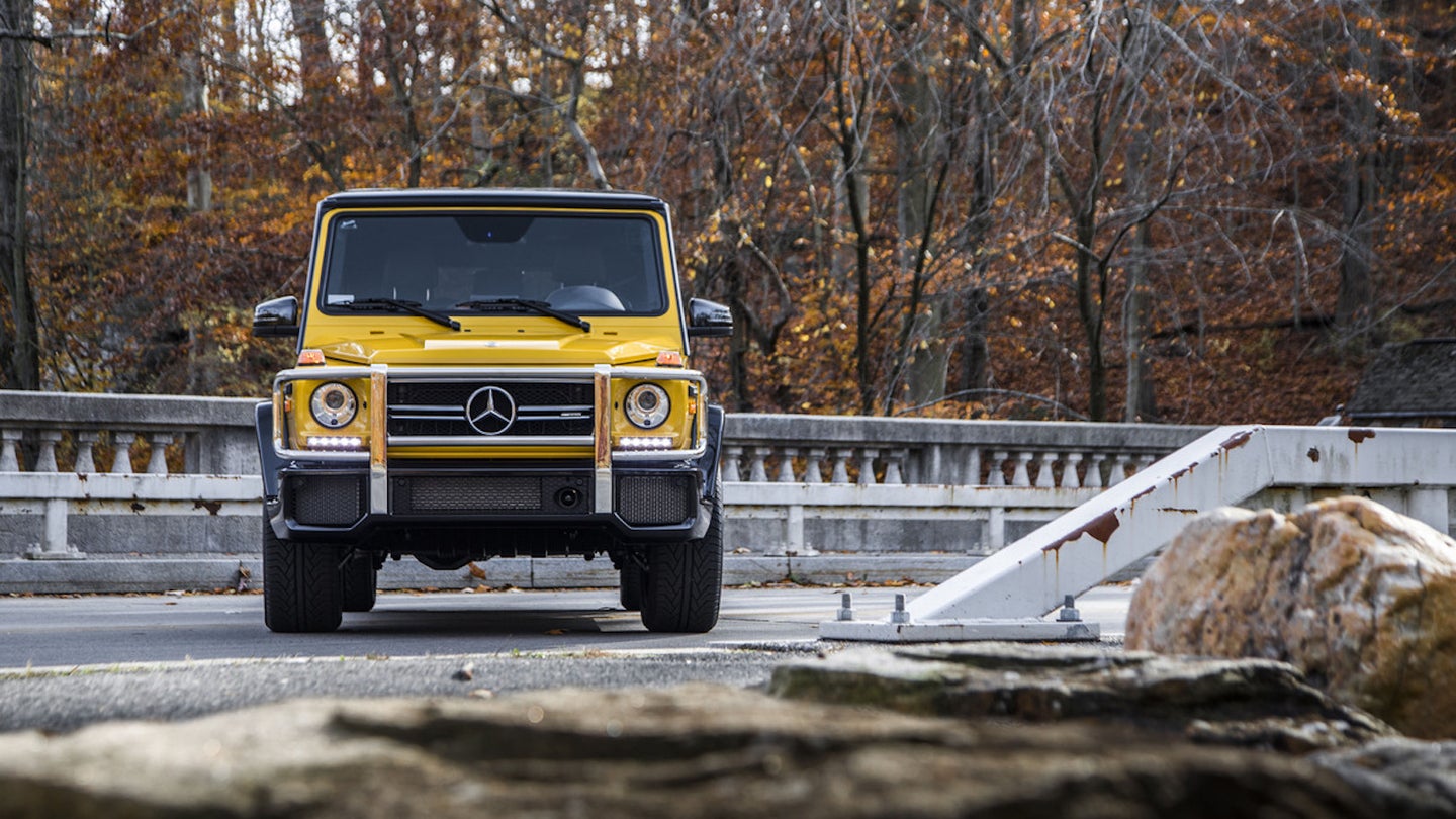 I Almost Crashed a Mercedes-AMG G63, Just Because It Wore Summer Tires