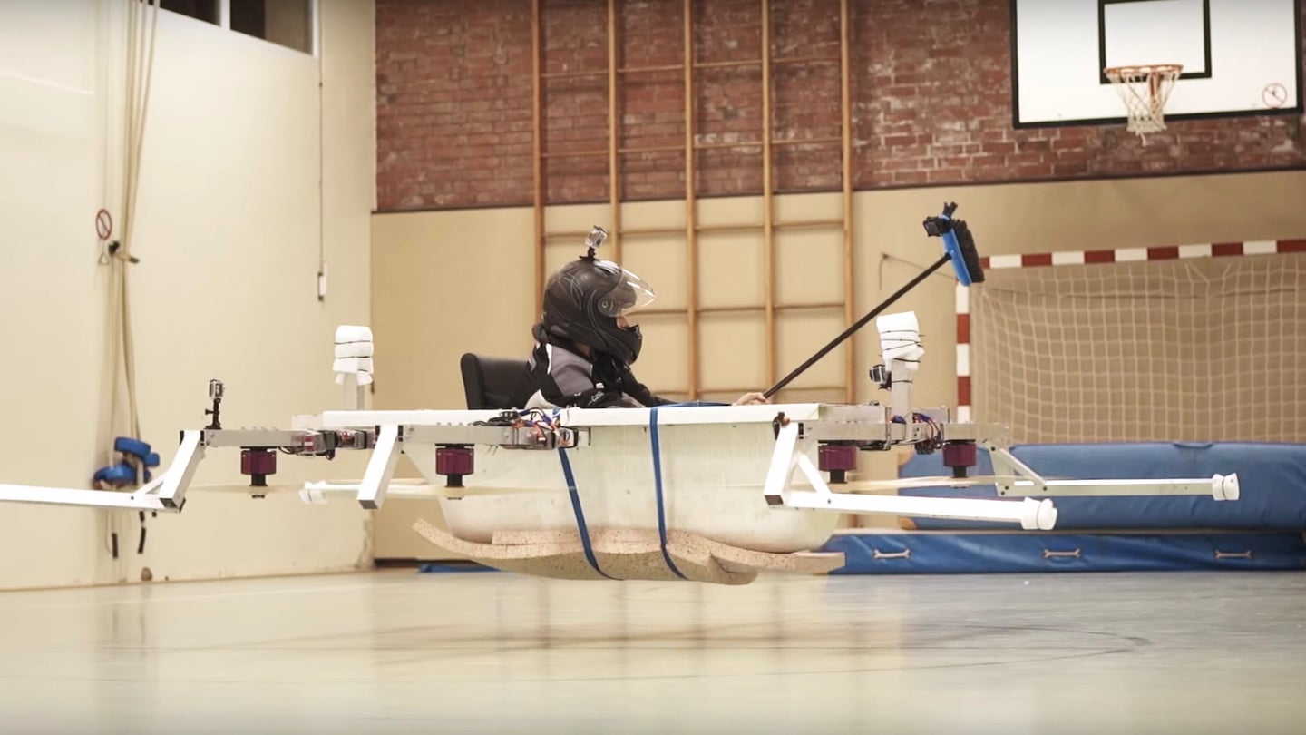 These German Twins Built a Flying Bathtub Drone