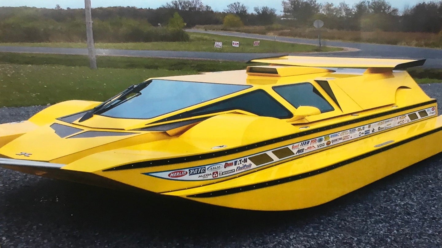 The Most Unique Vehicle for Sale on eBay Is Both a Car and a Boat