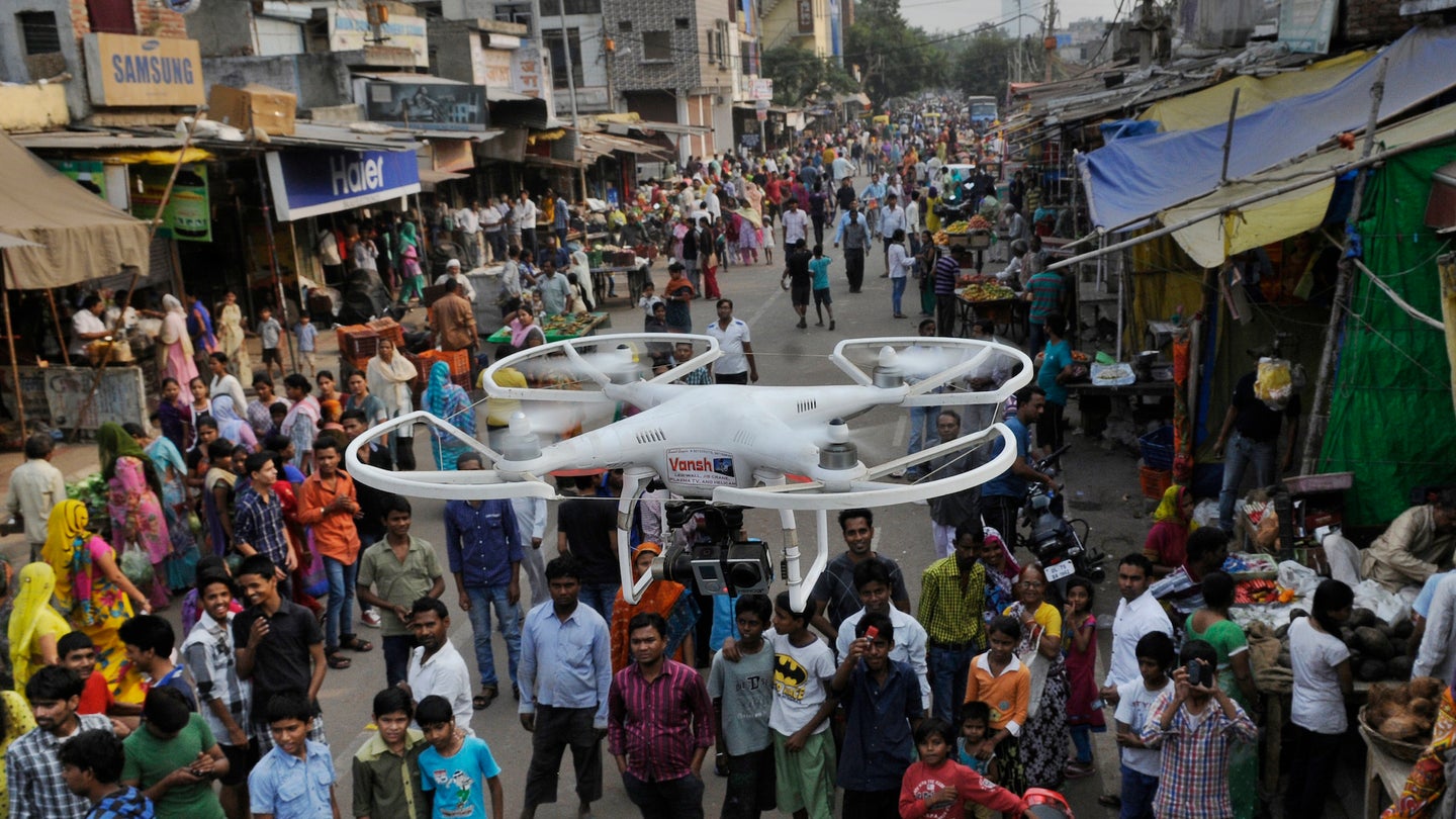 Indian Railways Want to Use Drones for Crowd Control