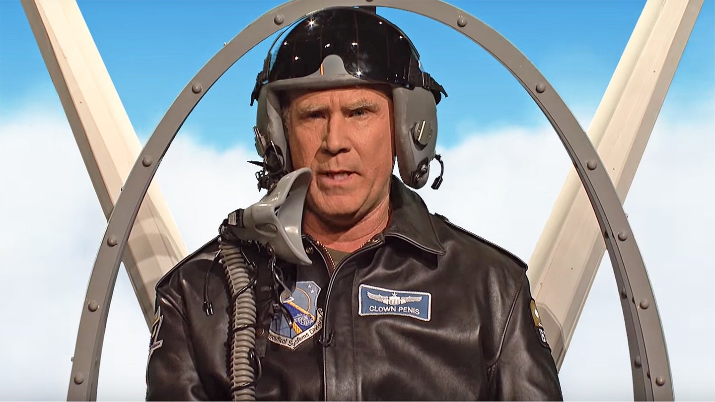 Watch Will Ferrell Lampoon Fighter Pilot Callsigns On Saturday Night Live