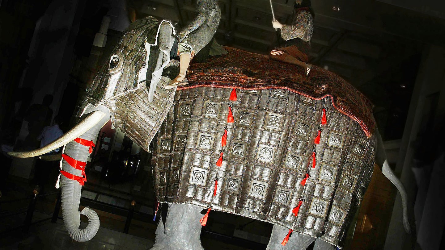 This Ancient Suit Of Elephant Armor Holds The Record For The Largest Of Its Kind