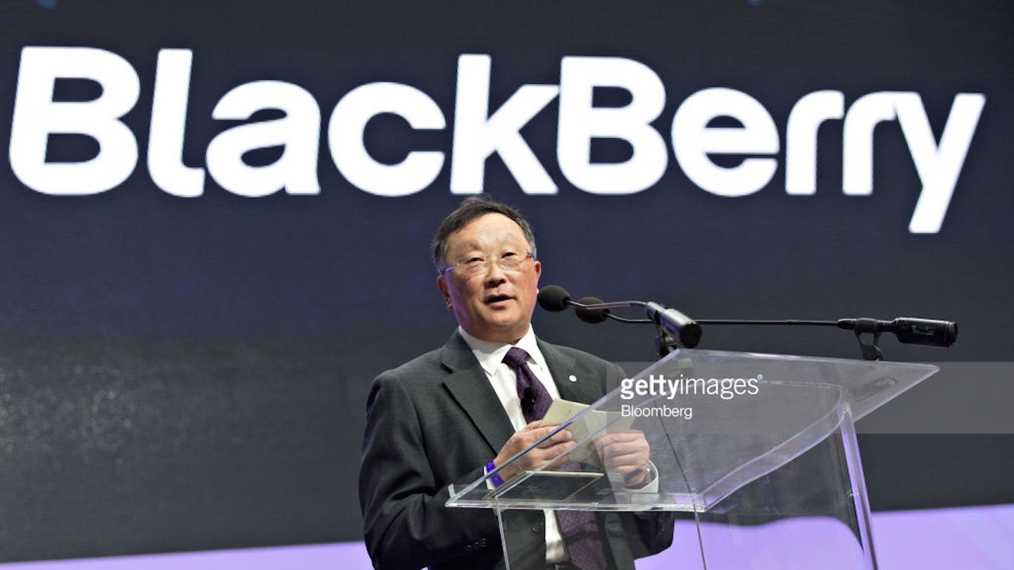 At the Detroit Auto Show, Blackberry CEO John Chen Says Company’s Future is in Car Tech