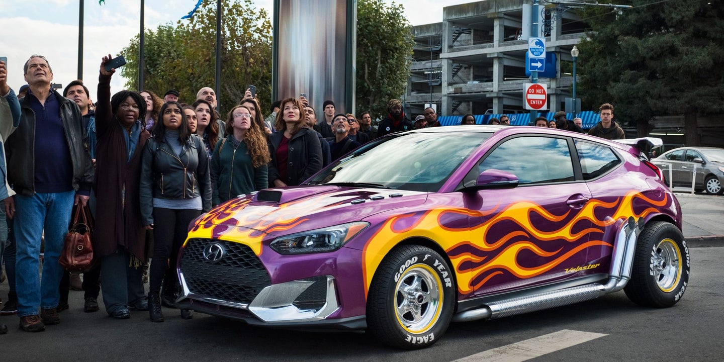 Watch New Hyundai Veloster Hit the Streets in <em>Ant-Man and the Wasp</em> Movie Trailer