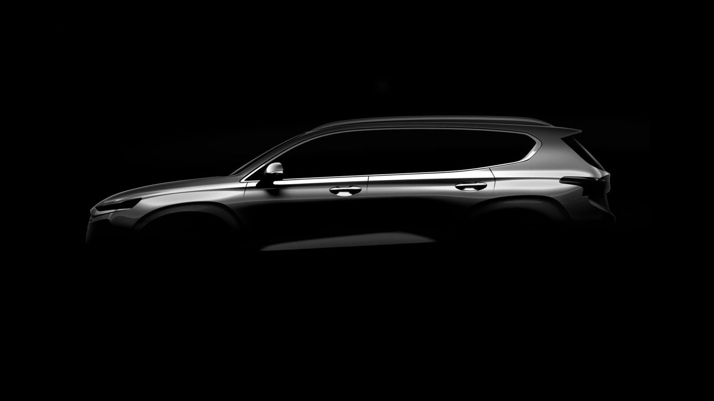 Hyundai Teases All-New Santa Fe