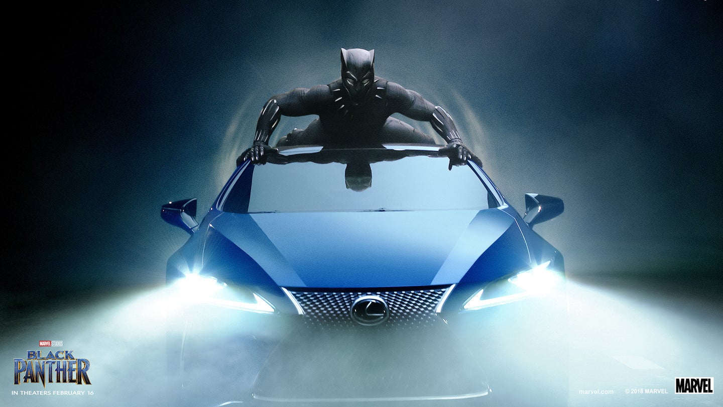 Lexus Teases With <em>Black Panther</em> Super Bowl LII Commercial
