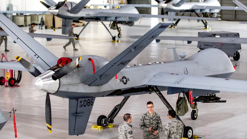 US Navy Wants to Hire Contractors to Fly Their Own MQ-9 Reaper Drones in Afghanistan