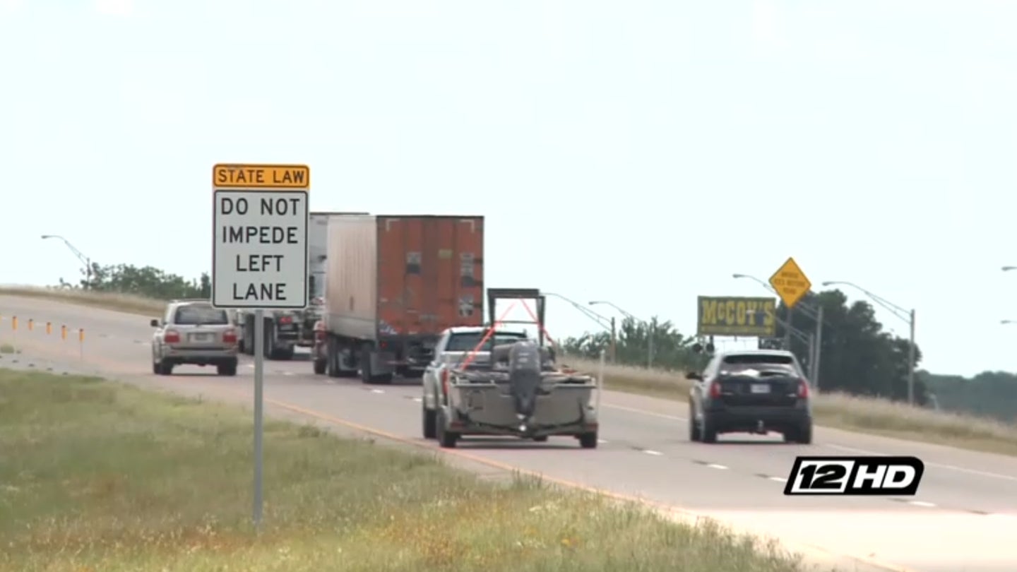Oklahoma Rings in the New Year by Cracking Down on Slow Drivers in the Left Lane