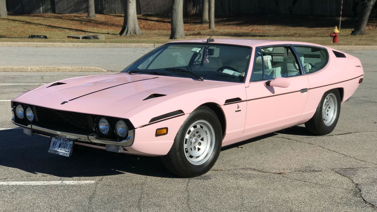 This Pink 1974 Lamborghini Espada Was Daily-Driven for 43 Years
