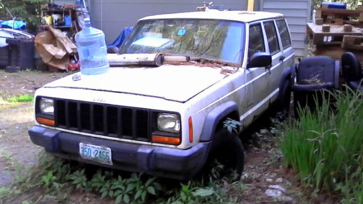 Go Postal With This Right-Hand-Drive Jeep Cherokee for Sale