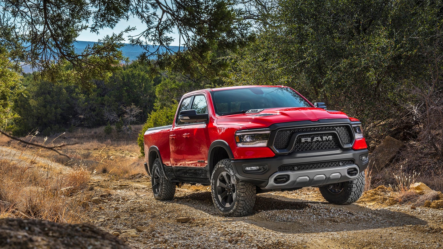 Fiat Chrysler Drops Possible Hint About a Hellcat-Powered, 707-HP Ram Rebel Pickup