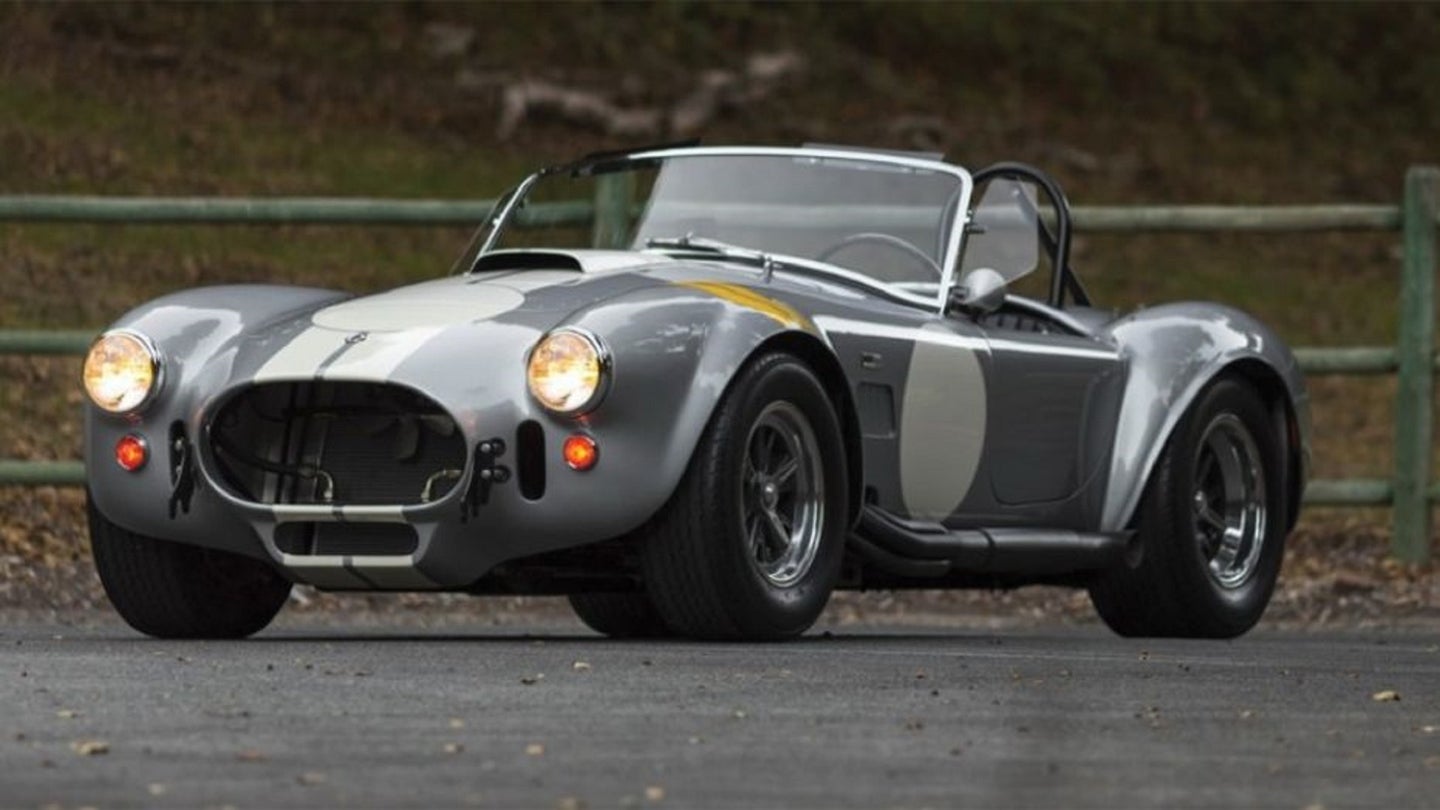 Immaculate 1966 Shelby 427 S/C Cobra Expected to Fetch Over $2M at Auction